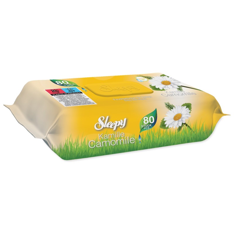 Sleepy Baby Υγρά Μαντηλάκια με Χαμομήλι (80 τεμ.)