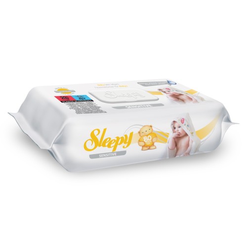 Sleepy Baby Υγρά Μαντηλάκια Sensitive (80 τεμ.)