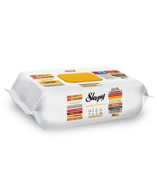 Sleepy Easy Clean Υγρά Μαντηλάκια Καθαρισμού Επιφανειών με Άρωμα Λεμονιού (100 τεμ.)