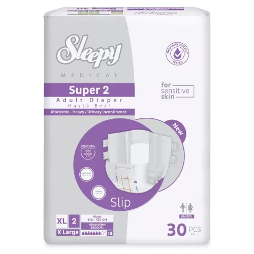 Sleepy Medical Super 2 Πάνες Ενηλίκων Slip XL (30 τμχ)