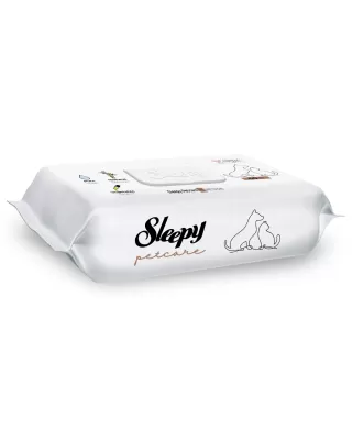 Sleepy Petcare Υγρά Μαντηλάκια Κατοικιδίων (60 τμχ)