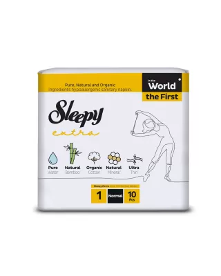 Sleepy Extra Σερβιέτες Ultra Thin Normal (10 τμχ)