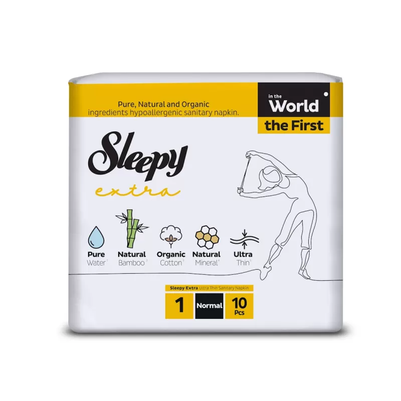 Sleepy Extra Σερβιέτες Ultra Thin Normal (10 τμχ)