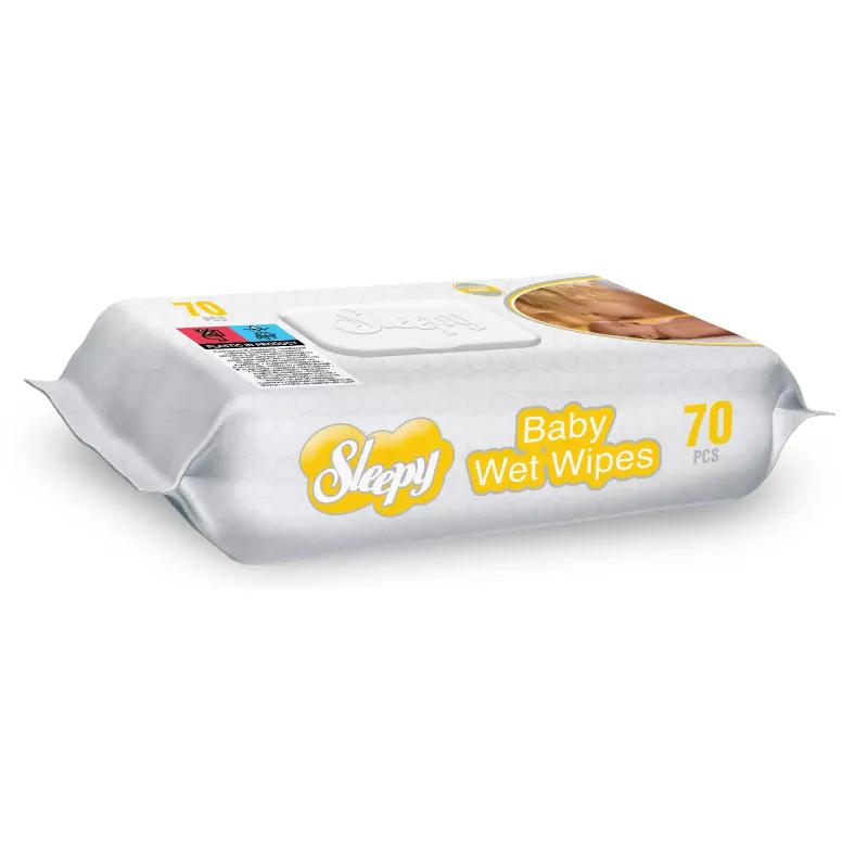 Sleepy Υγρά Μαντηλάκια Μωρού (70 τεμ.)