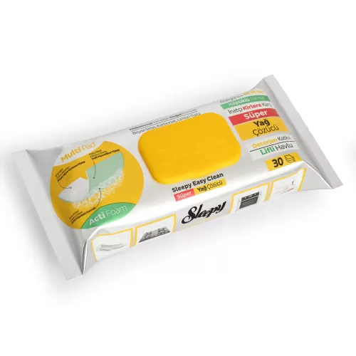 Sleepy Easy Clean – Σούπερ Υγρομάντηλα Απολίπανσης (30 τεμ.)